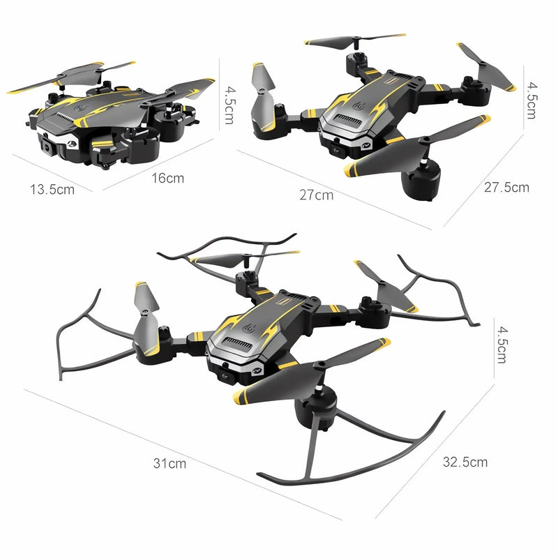 Drone s6 Max Profissional 4K HD Cãmera Para Evitar Obstaculos